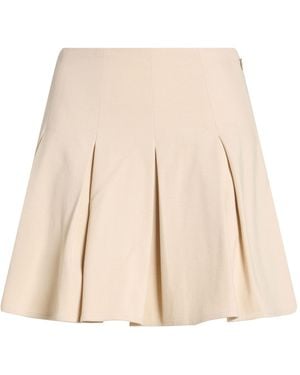 Jijil Cream Mini Skirt Viscose, Polyamide, Elastane - Natural