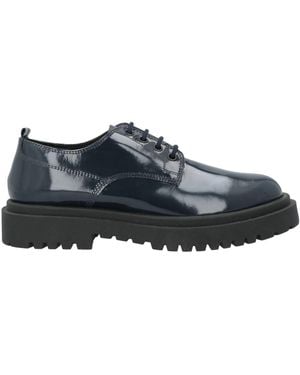 Manuel Ritz Midnight Lace-Up Shoes Leather - Grey