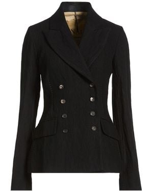 Masnada Blazer Wool, Cotton, Metal - Black
