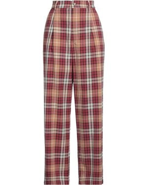 ViCOLO Pants Polyester, Viscose, Elastane - Red