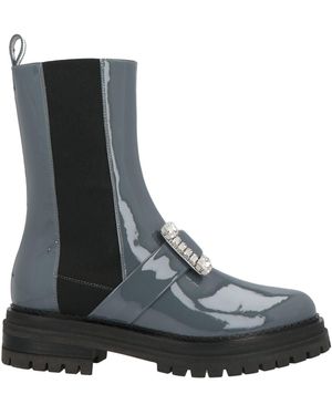 Sergio Rossi Ankle Boots Leather - Black