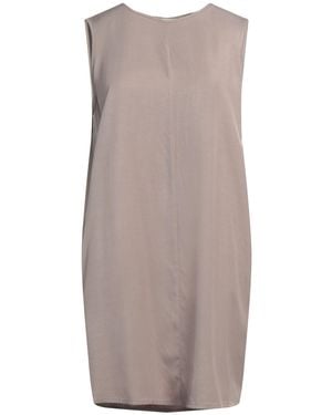 8pm Khaki Mini Dress Viscose - Brown
