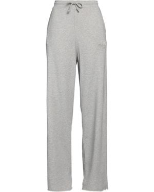 Ganni Trousers Organic Cotton - Grey