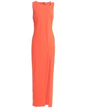 Patrizia Pepe Maxi Dress Polyamide, Elastane - Red