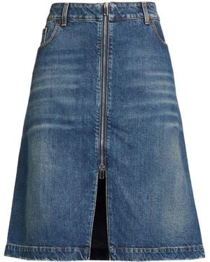 Stella McCartney Denim Skirt - Blue