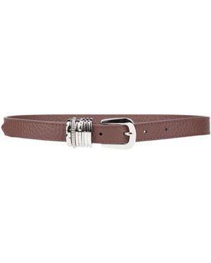 Orciani Belt Leather - White