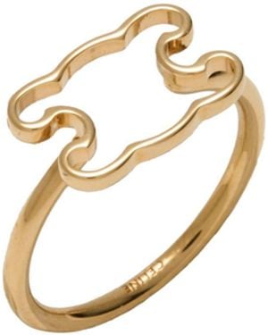 Celine Ring Brass - Metallic