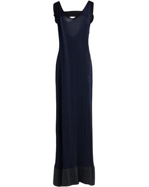 Jacquemus Maxi-Kleid - Blau