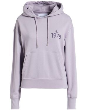 Calvin Klein Sweatshirt Cotton - Purple