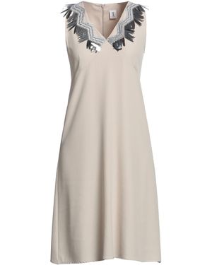 1 One Mini Dress Polyester, Elastane - Natural