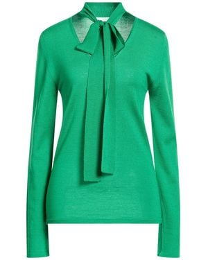 SOLOTRE Sweater Wool, Silk - Green