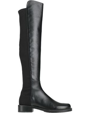 Stuart Weitzman Boot Leather - Black