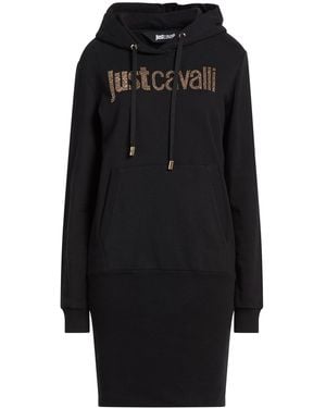 Just Cavalli Mini Dress Cotton - Black