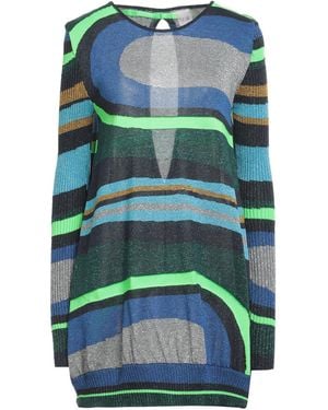 Circus Hotel Mini Dress - Blue
