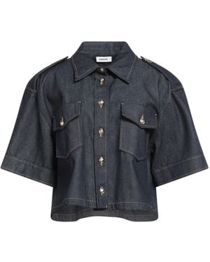 Sandro Denim Shirt Cotton - Blue