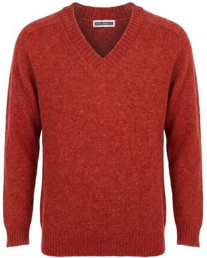 Original Vintage Style Pullover - Rosso