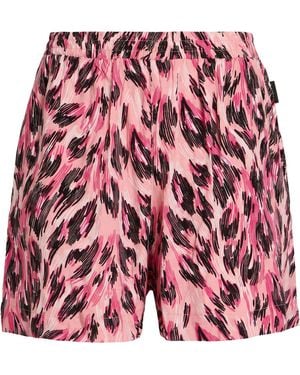 John Richmond Shorts & Bermuda Shorts Viscose - Red