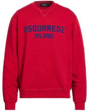 DSquared² Sweatshirt Cotton - Red
