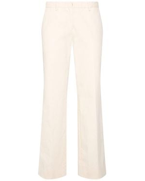 Boglioli Pants Cotton, Elastane - White