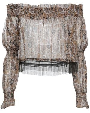 Gaelle Paris Blouse - Brown
