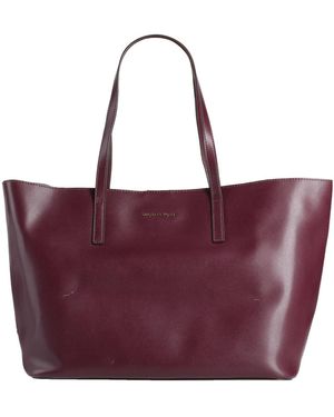 MICHAEL Michael Kors Burgundy Handbag Leather - Purple