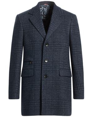 Etro Coat Wool, Polyester - Blue