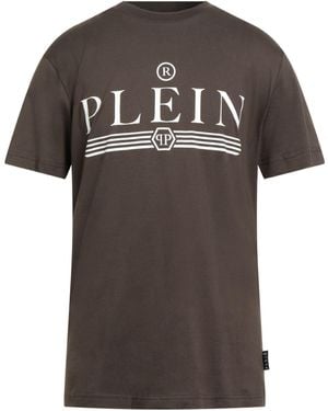 Philipp Plein T-Shirt Cotton - Gray