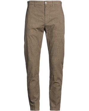Siviglia Sand Pants Cotton, Linen, Elastane - Gray