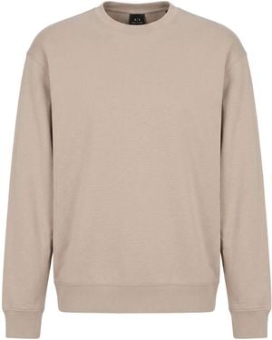 ARMANI EXCHANGE Sweatshirt Cotton, Elastane - Natural