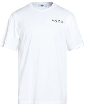 MSGM T-Shirt - Bianco