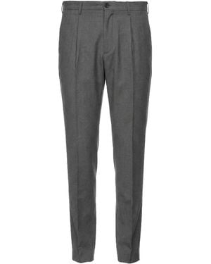 Incotex Trousers Wool, Polyester, Elastane - Grey