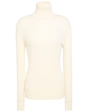 Lorena Antoniazzi Rollkragenpullover - Weiß