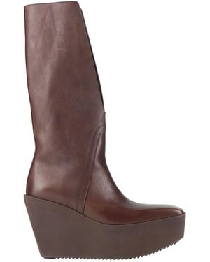 Rick Owens Boot Leather - Brown