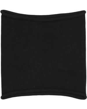 Isabel Benenato Scarf Viscose, Polyester - Black