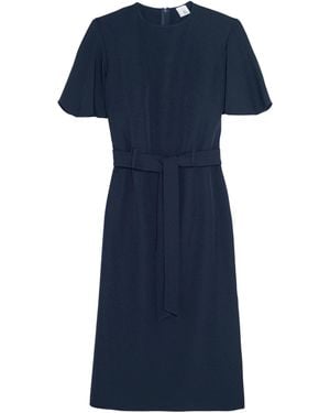 Iris & Ink Mini-Kleid - Blau