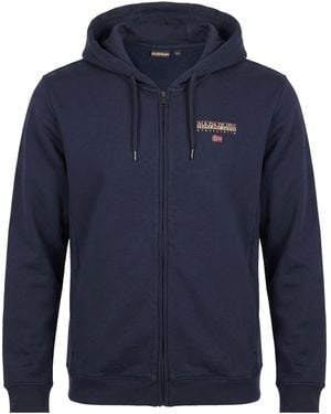 Napapijri Midnight Sweatshirt Cotton, Polyester - Blue