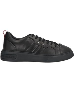 Bally Trainers Soft Leather - Black