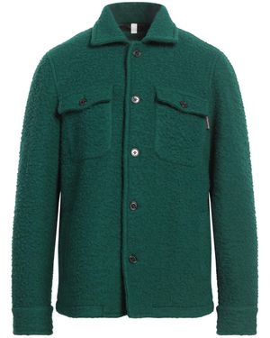 Brooksfield Shirt Wool, Polyester - Green