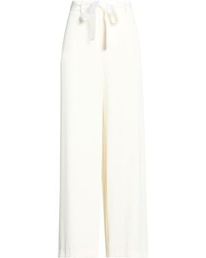 Kaos Ivory Pants Polyester, Elastane - White