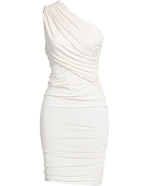 Rick Owens Ivory Midi Dress Polyester - White