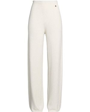 Dixie Ivory Trousers Viscose, Polyester, Polyamide - White