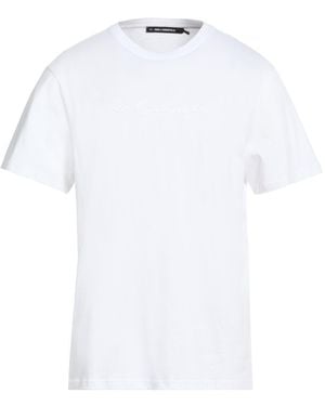 KARL LAGERFELD T-Shirts - White