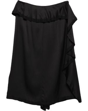 Burberry Gonna Midi - Nero