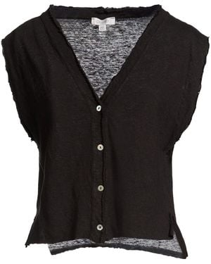 Crossley Cardigan Linen - Black