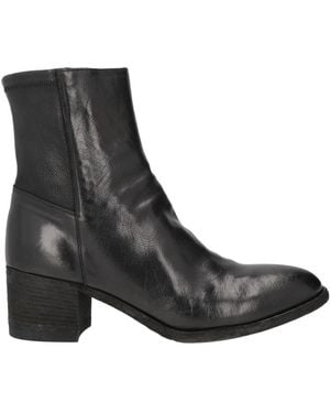 Officine Creative Ankle Boots Leather - Black