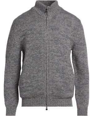 Fedeli Lead Cardigan Cashmere - Gray