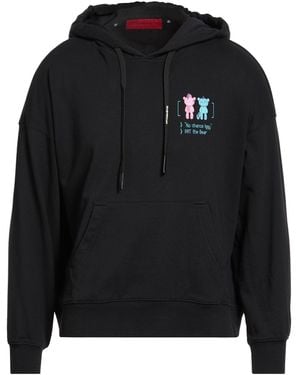 Acupuncture Sweatshirt Cotton, Polyester - Black