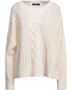 Weekend by Maxmara Cream Jumper Virgin Wool, Polyamide - Natural