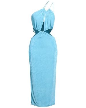 Misha Midi-Kleid - Blau