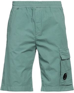 C.P. Company Shorts & Bermuda Shorts Cotton, Elastane - Green